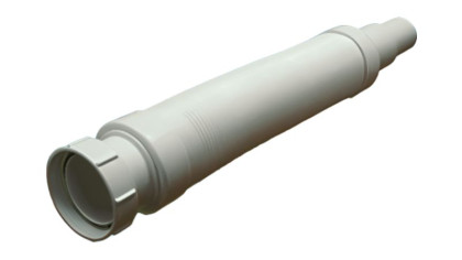 MRMF3N Труба гофрированная раздвижная (L425-1000мм, D65мм); вход 2"«мама», выход Дн=50/40мм