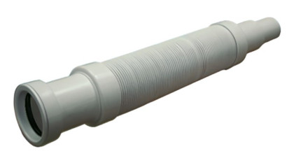 MRMF3P Труба гофрированная раздвижная (L440-1000мм, D65мм); вход Ду=50мм (раструбное соединение), в