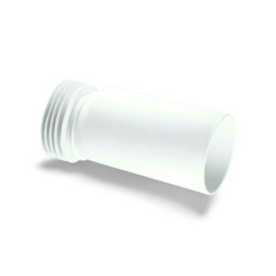 MRWC14 Удлинитель (L250мм) фановой трубы (Дн=110мм) с манжетой; выход вставляется внутрь 4"/110мм т