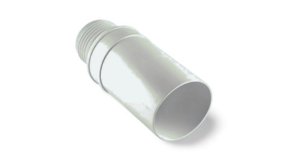 WC-MAC-EXT75  Удлинитель (L200мм) фановой трубы с манжетой; вход Дн=110мм; выход вставляется внутрь