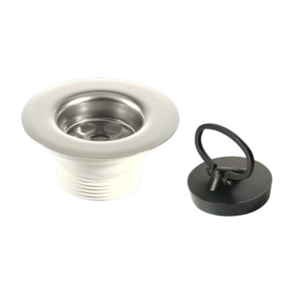 MRSKW4 Выпуск (85мм нержавеющая решетка) с пробкой; выход 1 1/2"«папа»