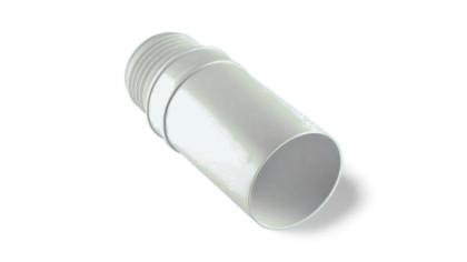 WC-MAC-EXT90  Удлинитель (L200мм) фановой трубы с манжетой; вход Дн=110мм; выход вставляется внутрь