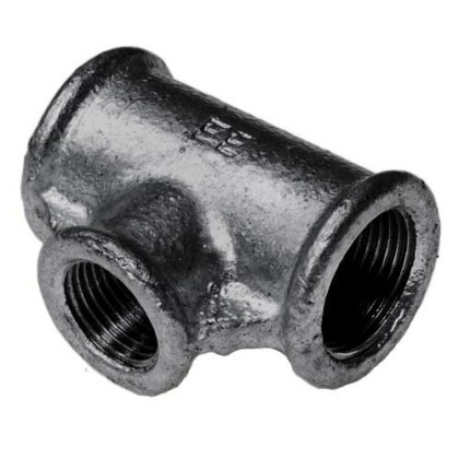 Черн. Тройник перех.  3/4-1/2-3/4 г/г/г EE