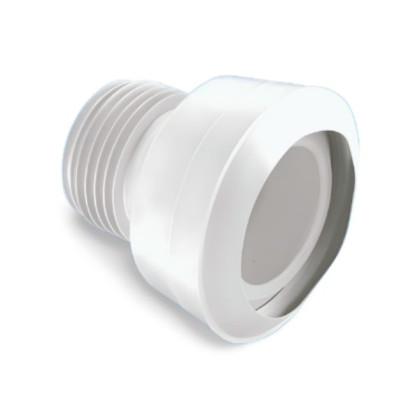 WC-MAC1-75 Прямая фановая труба (L140мм) с манжетой; вход Ду=97-107мм; выход вставляется внутрь 3"/