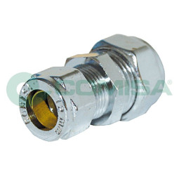 CUц Двойная цанга 12*10 хром Comisa