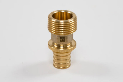 Rehau Муфта НР 20-R  3/4 MX латунь