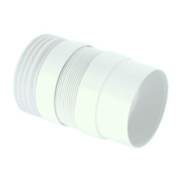 WCTA-F  Муфта раздвижная (L180-320мм) гофрированная; вход Дн=110мм, выход с манжетой вставляется вн