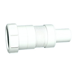 MFLEX-3250PC Труба гофрированная раздвижная (L142-191мм, D50мм); вход Дн=32мм, выход Ду=50мм (компр