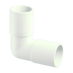 R2 Отвод на 90° (соединение "вставил-нажал") Ду=21,6ммхДу=21,6мм