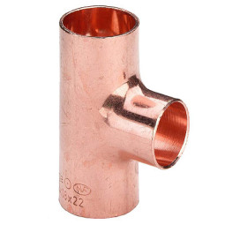 CU Тройник пайка 28х28х28