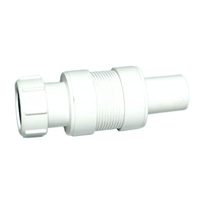 MFLEX-32PC Труба гофрированная раздвижная (L144-193мм, D50мм); вход Дн=32мм, выход компрессионный Д