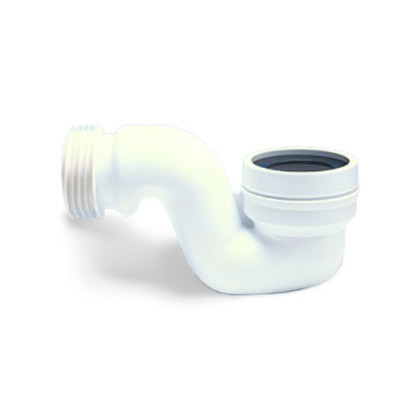 MRWC45 Фановая труба с гидрозатвором и манжетой; высота 150мм; вход Ду=97-107мм, выход горизонтальн