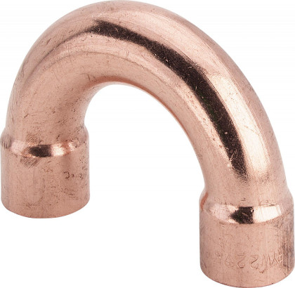 CU Колено пайка 180гр 15х15 п/пайку