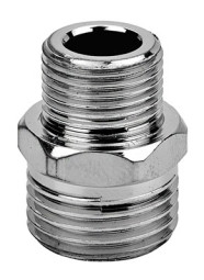 Lat Ниппель переходной    1/4-1/2 хром RR 515