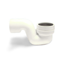 MRWC46 Фановая труба с гидрозатвором; высота 150мм; вход Ду=97-107мм, выход горизонтальный Дн=110мм