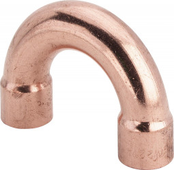 CU Колено пайка 180гр 18х18 п/пайку