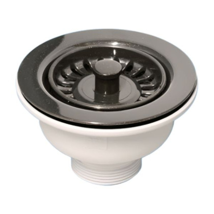 MRSKW7-SLB Выпуск D113мм цвет-блестящая чёрная лава, фактура гранит