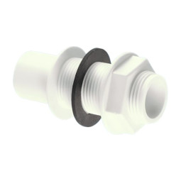 R4 Муфта переходная (соединение "вставил-нажал") с Ду=21,6ммх3/4"«папа» в комплекте с контргайкой и