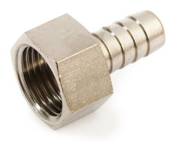 Lat Переход д/рез шлангов    1/2г-20мм ник GF