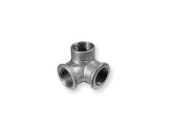 Оцинк. Тройник Двухплоскостной  1/2Г-1/2Г-1/2Г  EE