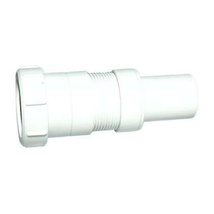 MFLEX-4050PC Труба гофрированная раздвижная (L151-200мм, D50мм); вход Дн=40мм, выход компрессионный