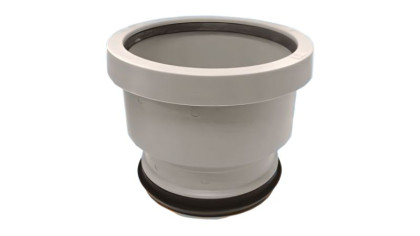 MRDC1A-GR Муфта (L109мм); вход раструбный Ду=110мм, выход Дн=110мм; цвет-серый