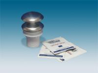 WHIF-2  Выпуск (60мм сливная решетка с "грибком" из нержавейки) для писсуаров с контргайкой и компл