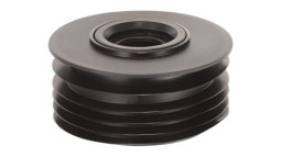 MRDC2-BL Переходник с 110мм (вставляется внутрь 4"/110мм трубы) на Ду=32/40мм; цвет-чёрный