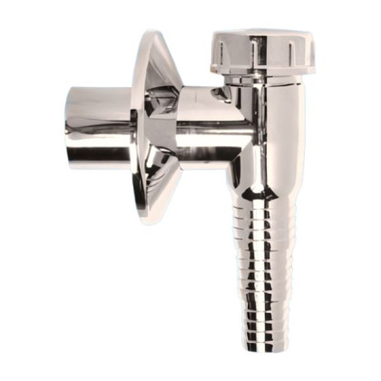 WMV-32CP Адаптер для подключения слива бытовой техники с обратным клапаном (полимерный шарик) и отр