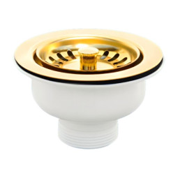 MRSKW7G Выпуск (113мм нержавеющая решетка) с фильтрующей решеткой-пробкой; высота 70мм; выход 1 1/2