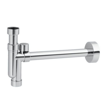 CAT32V-CB Сифон трубный P-образный (1 1/4"х32мм) без выпуска с вентиляционным клапаном, отводной тр