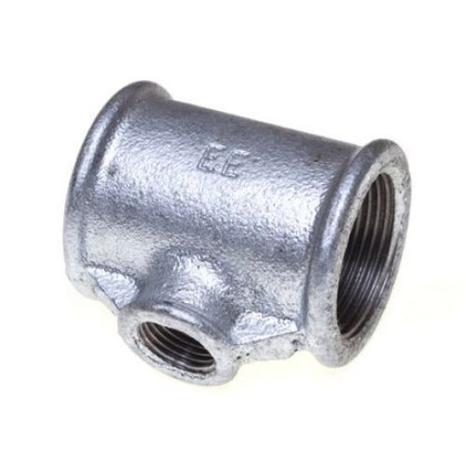 Оцинк. Тройник Перех.  3/4 Г-1"Г-3/4Г EE