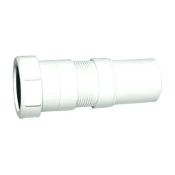 MFLEX-50PC Труба гофрированная раздвижная (L153-200мм, D50мм); вход Дн=50мм, выход компрессионный Д