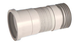 MRF-RS Муфта раздвижная (L250-380мм) гофрированная с манжетой; вход Ду=110мм под раструбное соедине