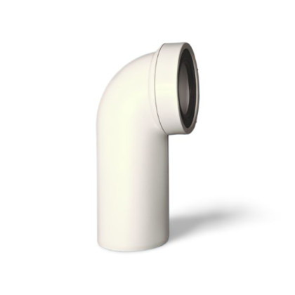 MRWCE-CON9 Фановая труба (L230мм) под углом 90°; вход Ду=97-107мм; выход Дн=110мм