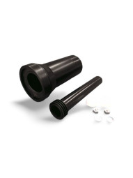 FP45R-KIT1 Соединительный элемент (L304мм; вход/выход=45/59мм) для инсталяций с манжетой, крепежным