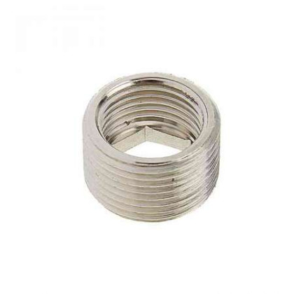 Lat Футорка внутр./нар.  1/2в -3/4н никель шестигранник TIM