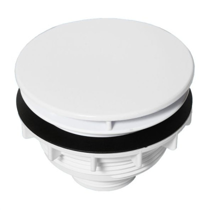 MRSW5-WH Выпуск D113мм с фильтрующей решеткой, "грибком" и контргайкой для поддонов (сливное отверс