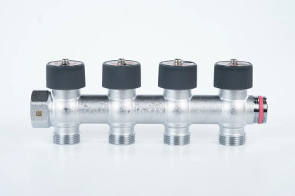 Rehau Коллектор РЕХАУ G 3/4 4 отвода G 3/4