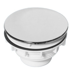 MRSW6-CP Выпуск D113мм с фильтрующей решеткой, "грибком" и контргайкой для поддонов (сливное отверс