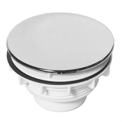 MRSW6-CP Выпуск D113мм с фильтрующей решеткой, "грибком" и контргайкой для поддонов (сливное отверс