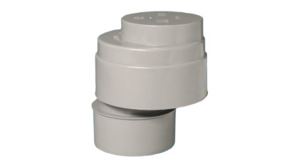 MRAA1PS Вентиляционный клапан (аэратор) для канализации со смещением; выход Дн=110мм; пропускная сп