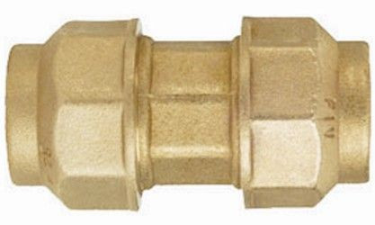 (ПНД) ЛАТУННАЯ МУФТА 32ц.-32ц FIV