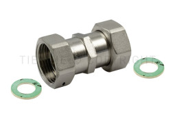 Lat Американка с НГ 1/2 г/г никель Tiemme