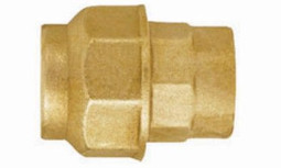 (ПНД) ЛАТУННАЯ МУФТА 40ц.-11/4внут. FIV