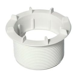 MRS4-W61 Выпуск (D110мм, H61мм) без перелива, сливной решетки и пробки; цвет-белый. Подходит для си