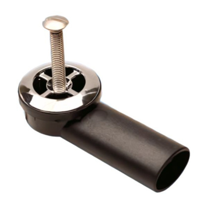 SG-50CP-OF Декоративная решетка (L50мм, D41мм, дизайн "мерседес") под круглое отверстие перелива ра