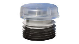 MRAA1S-CLEAR  Вентиляционный клапан (аэратор) для канализации с подпружиненной мембраной, манжетой