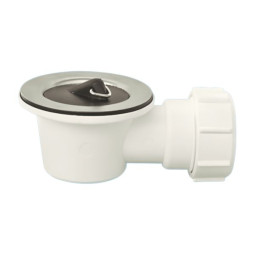 MRWW2E Выпуск (70мм нержавеющая решетка) с пробкой; выход горизонтальный компрессионный Ду=32мм