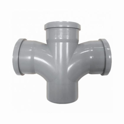 PP-H Крест одноп. 110/110/110/90 Ostendorf с плавным радиальным подключением  (Ostendorf)